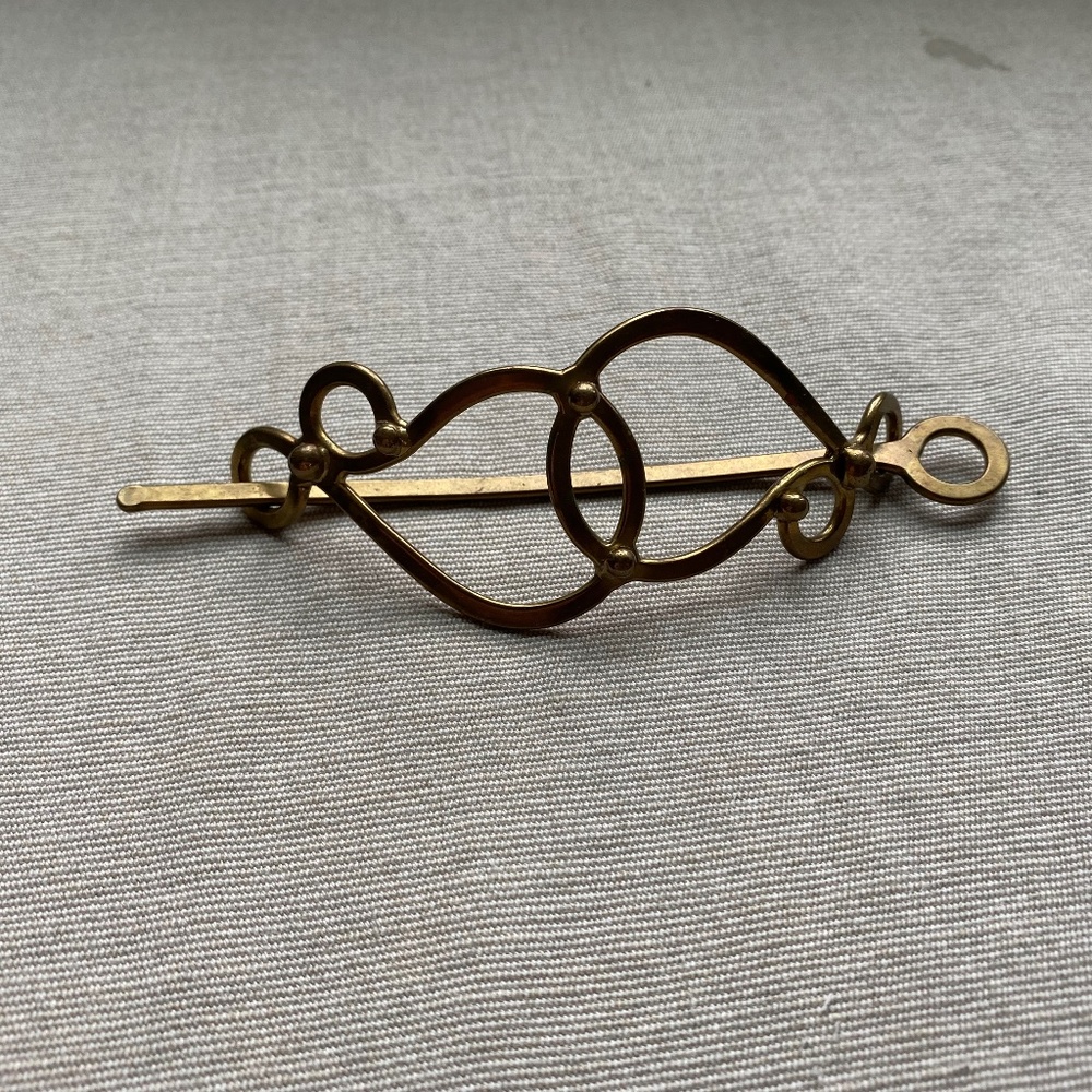 Brass Hair Clasp